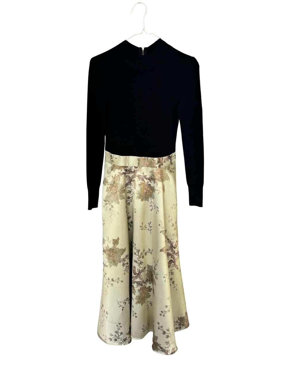 TED BAKER Mixed Media Midi Dress